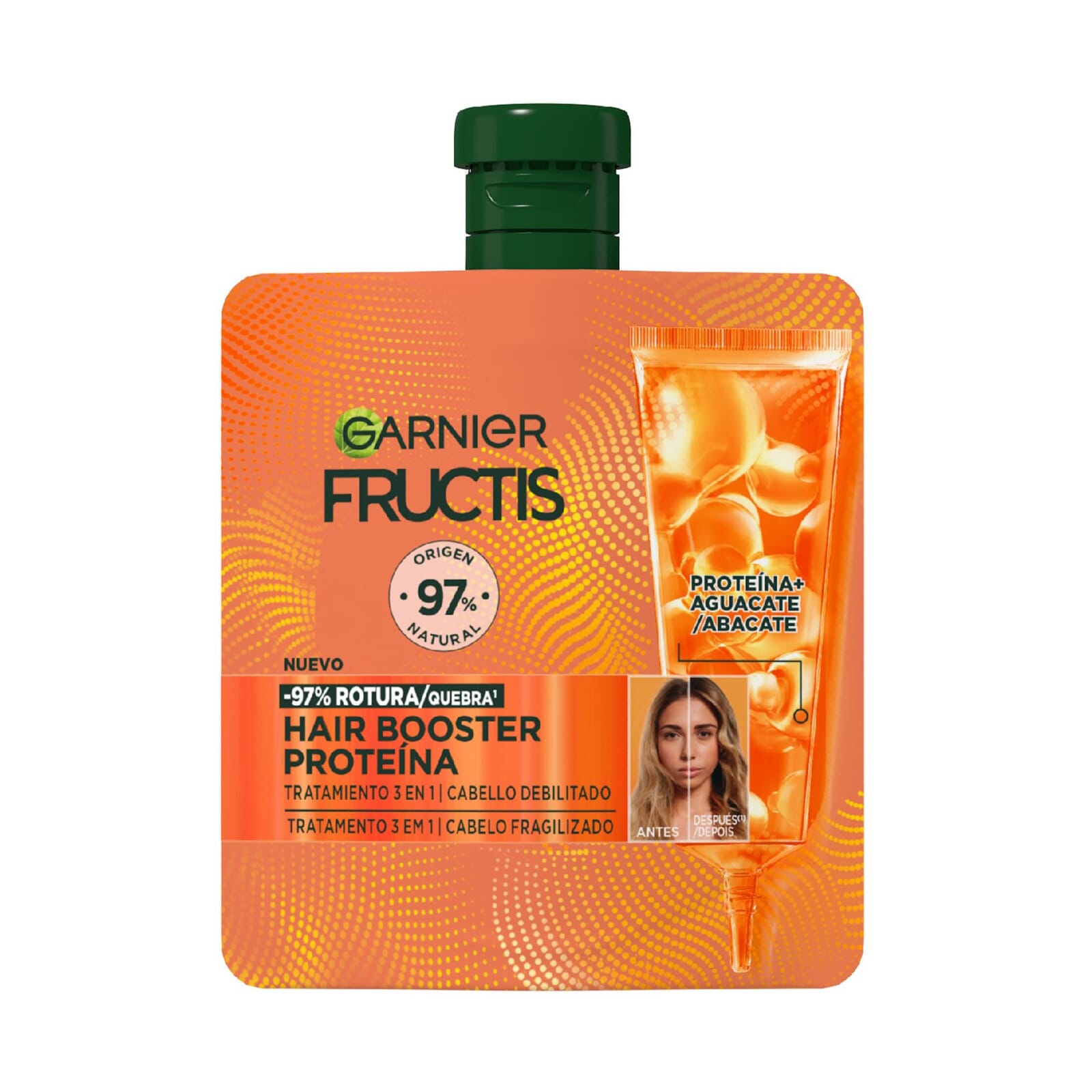 Fructis Hair Booster Proteína Tratamiento 3 En 1 60 ml