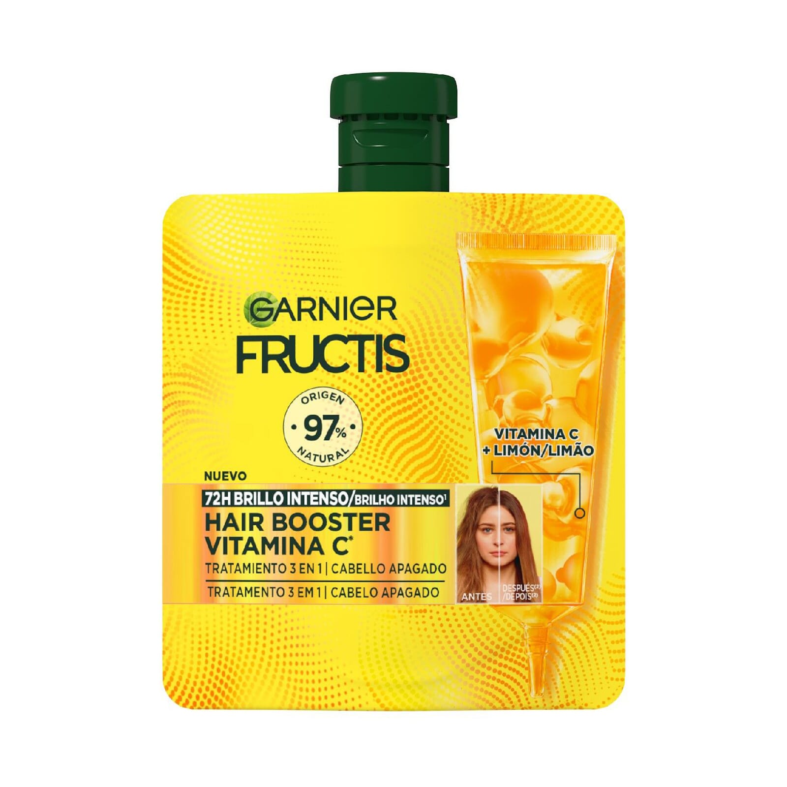 Fructis Hair Booster Vitamina C Tratamiento 3 En 1 60 ml