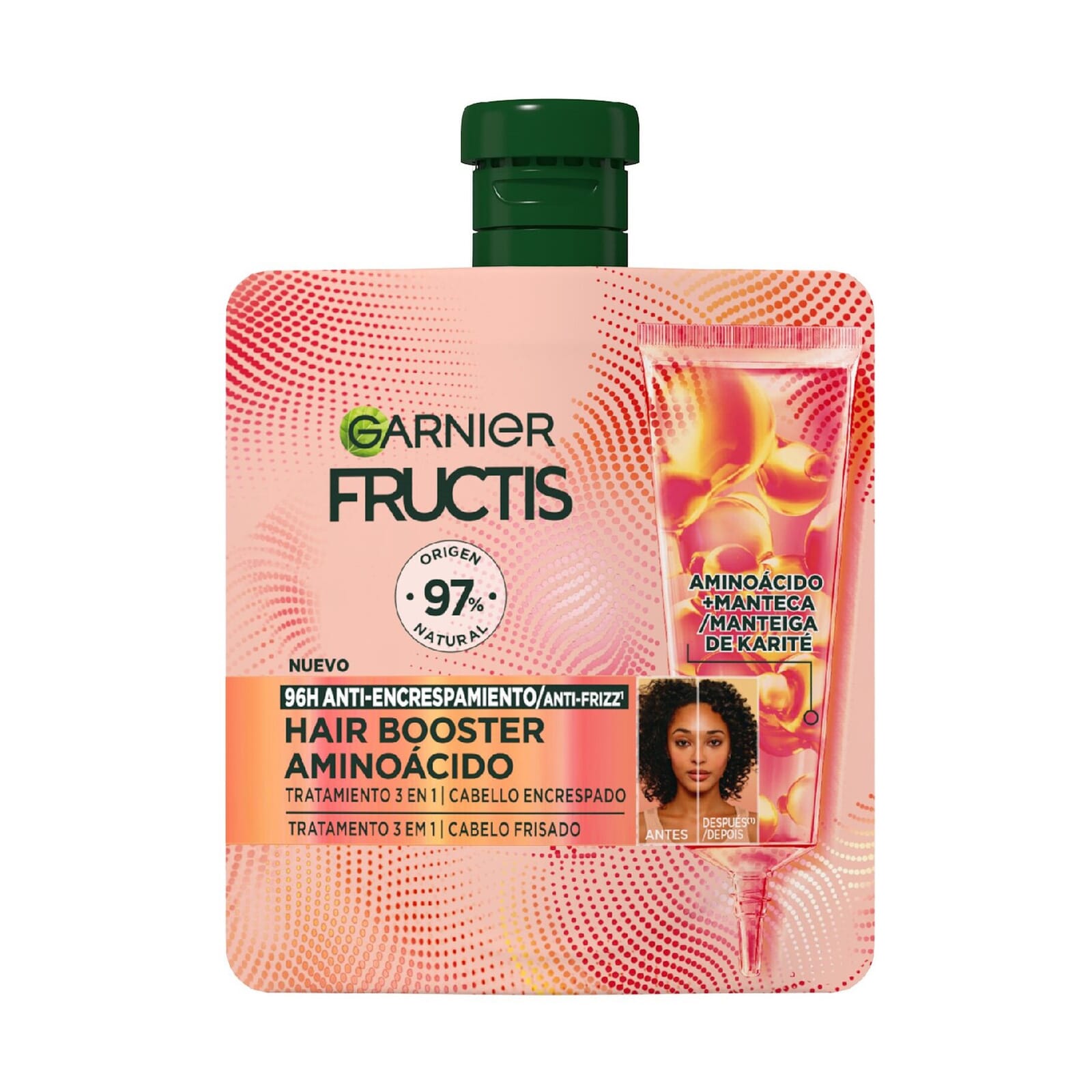 Fructis Hair Booster Aminoacido Trattamento Anti-Crespo 60 ml