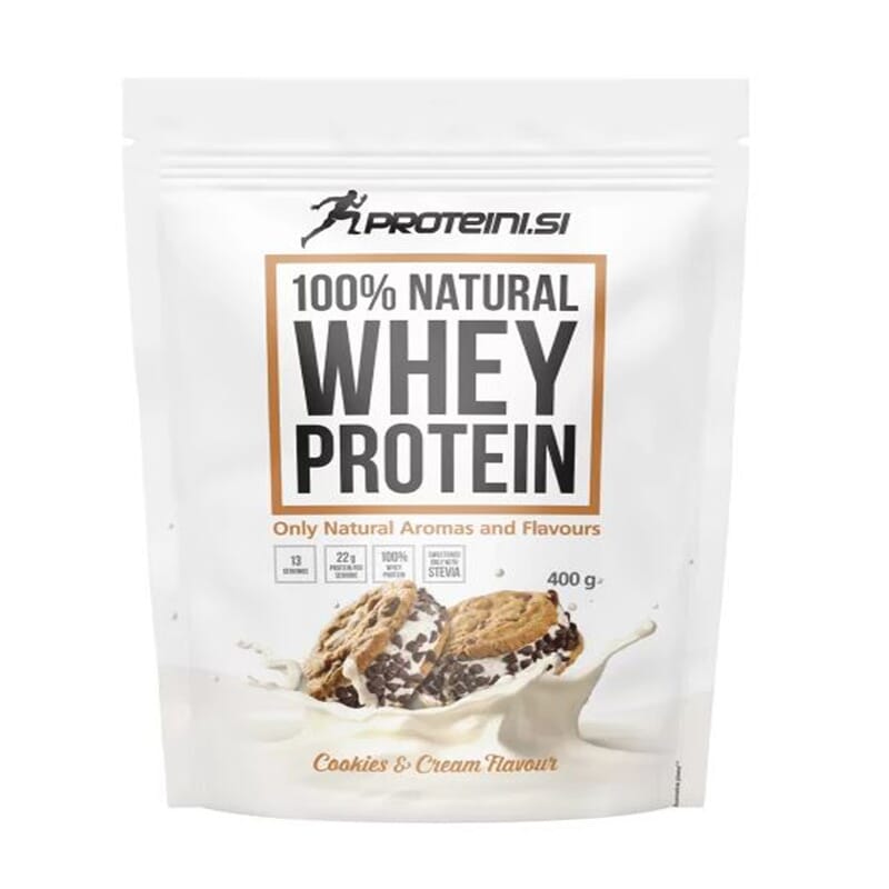 100% Natural Whey Protein 400g
