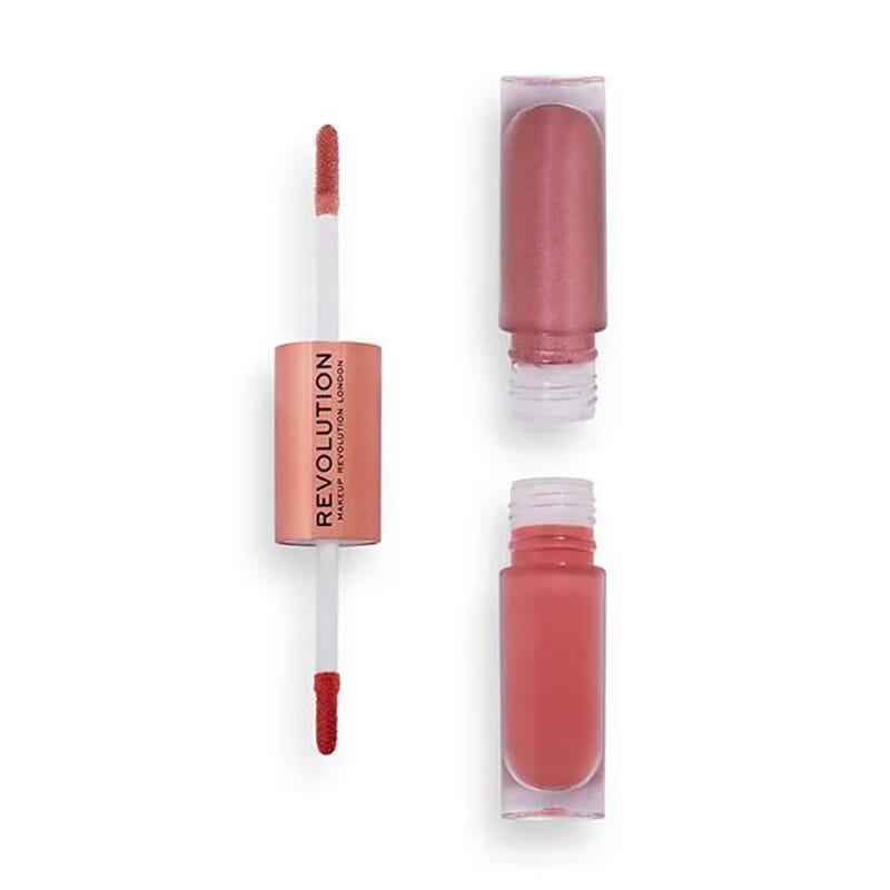 Revolution Double Up Liquid Shadow #Blissful Pink