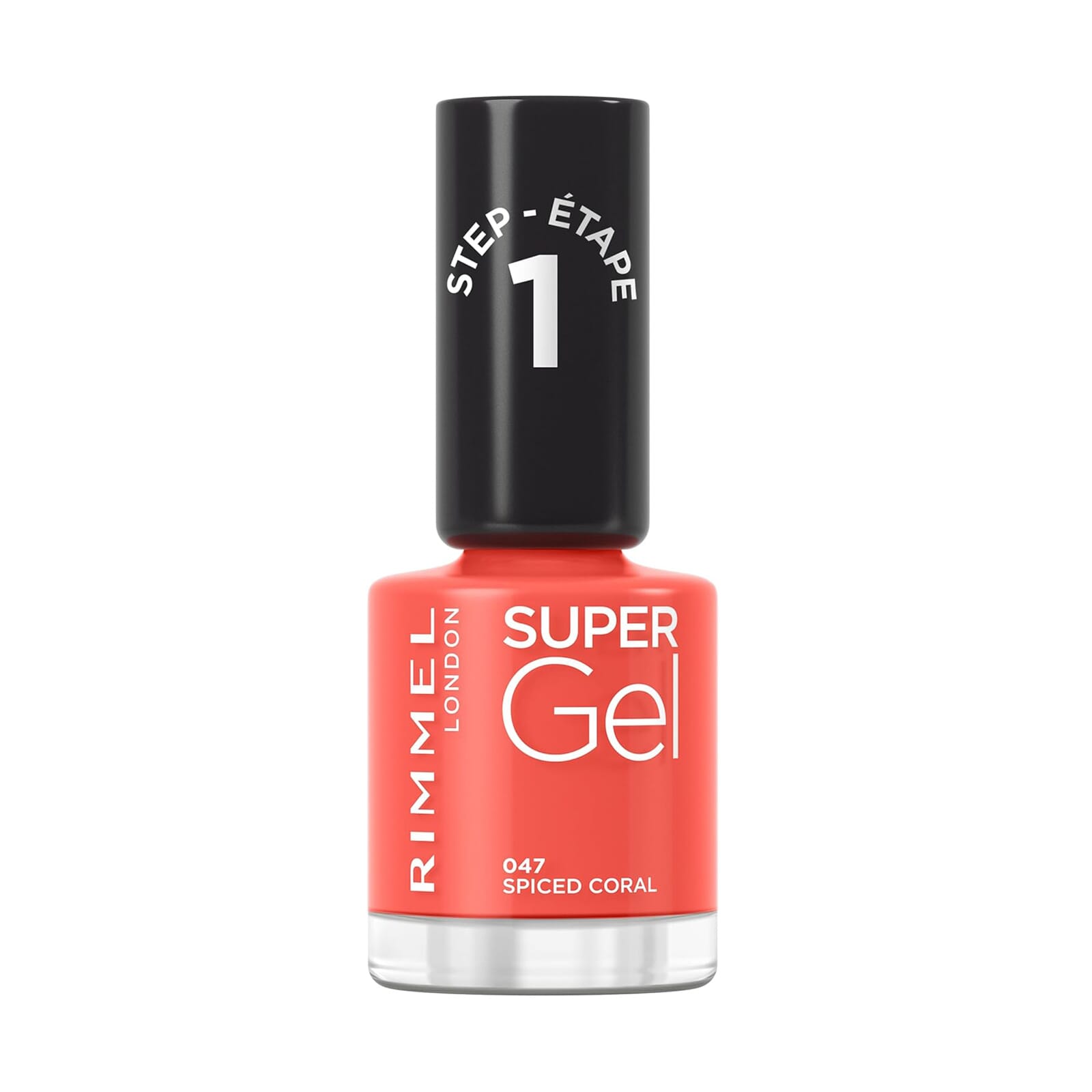 Super Gel Nail Polish #047 - Spiced Coral
