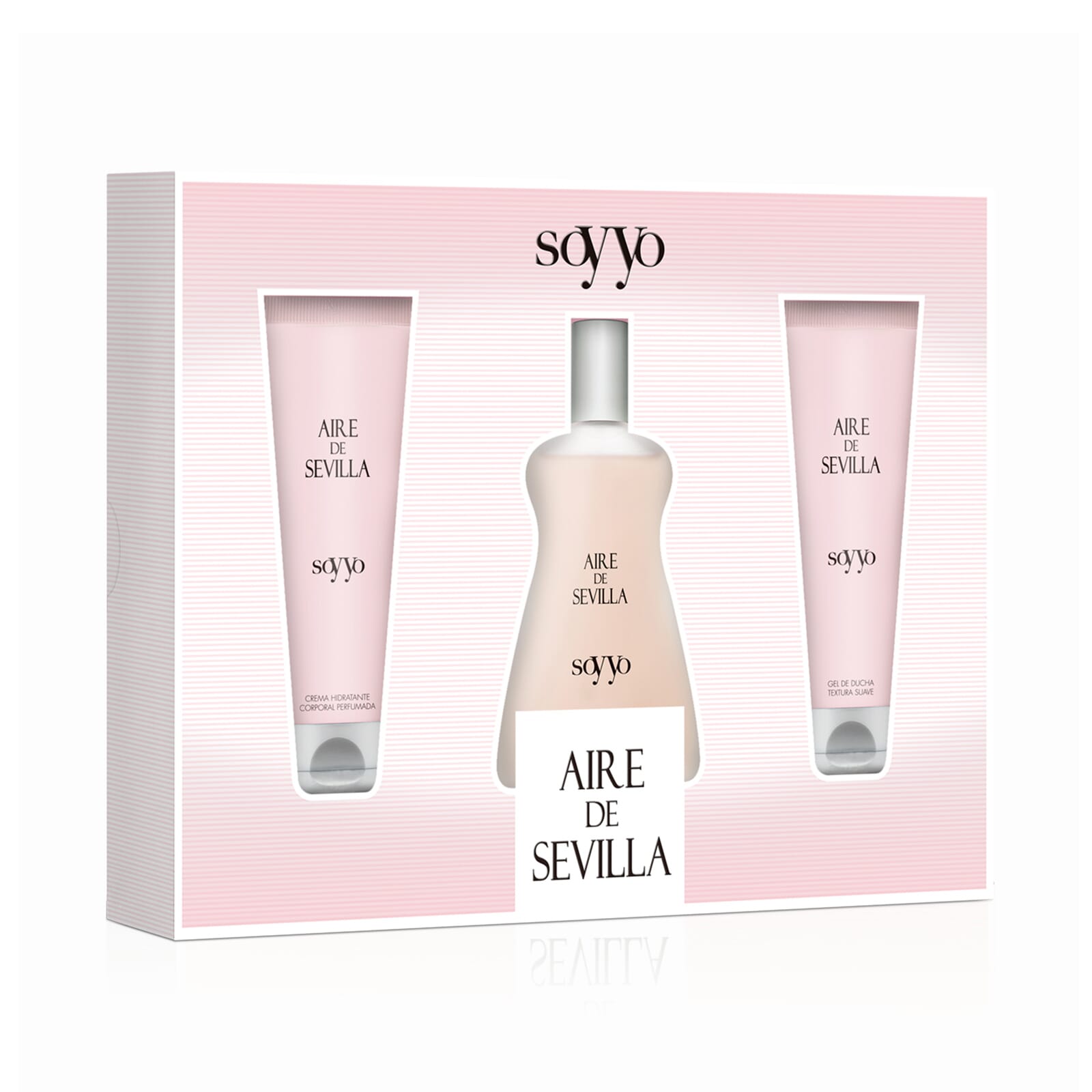 Aire De Sevilla Soy Yo EDT 100 ml + Gel 100 ml + Body Milk 100ml Lote