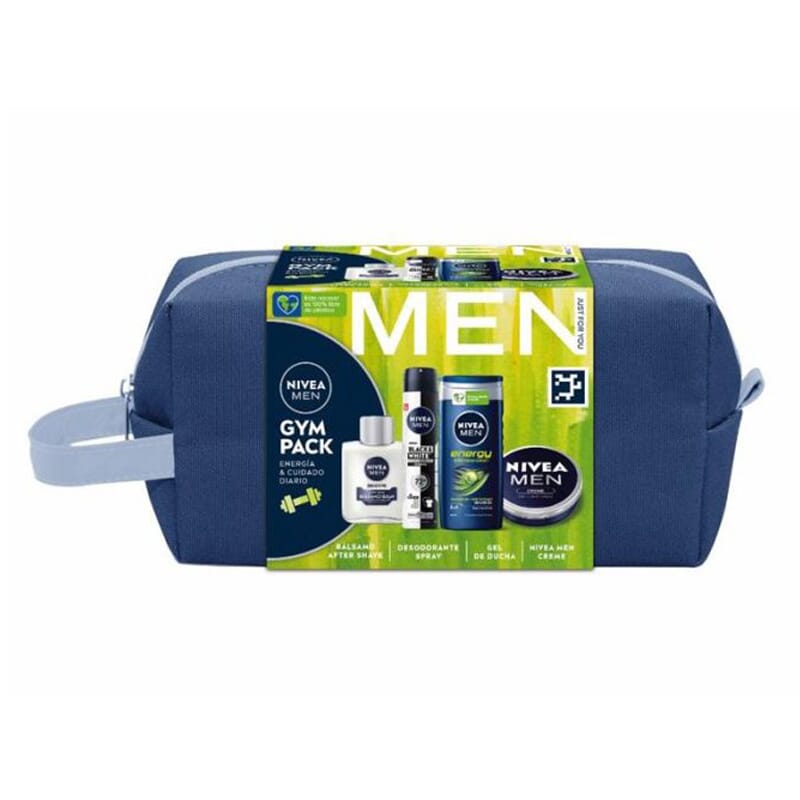 Men Gym Pack Energía Cuidado Diario Set 5 Piezas