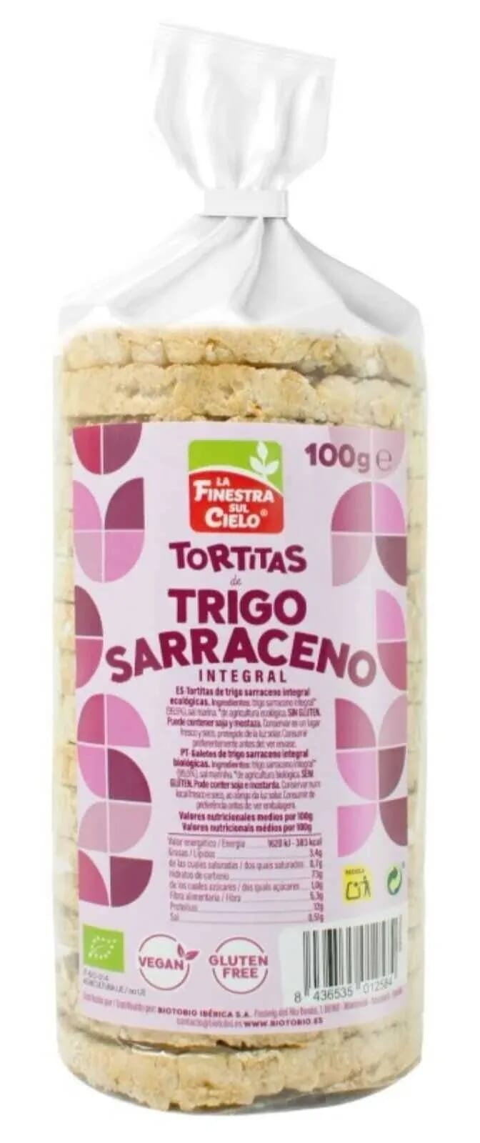 Tortitas De Trigo Sarraceno Integral 120g