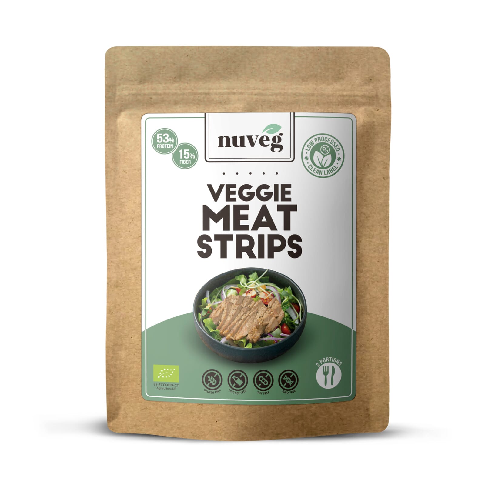 Tiras De Carne Vegana Eco 80g