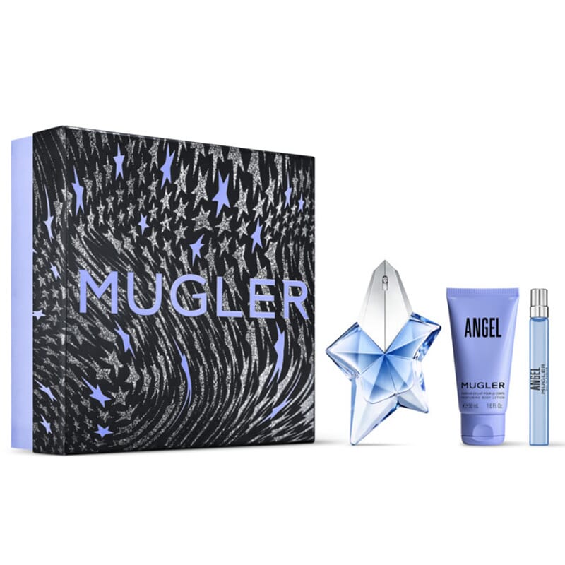 Angel EDP 50 ml + EDP Mini 10 ml + Body Lotion 50 ml Lote