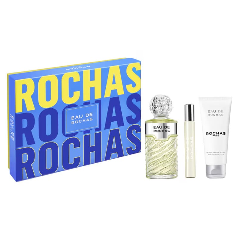 Eau De Rochas EDT 100 ml + EDT 20 ml + Body Lotion 100 ml Lote