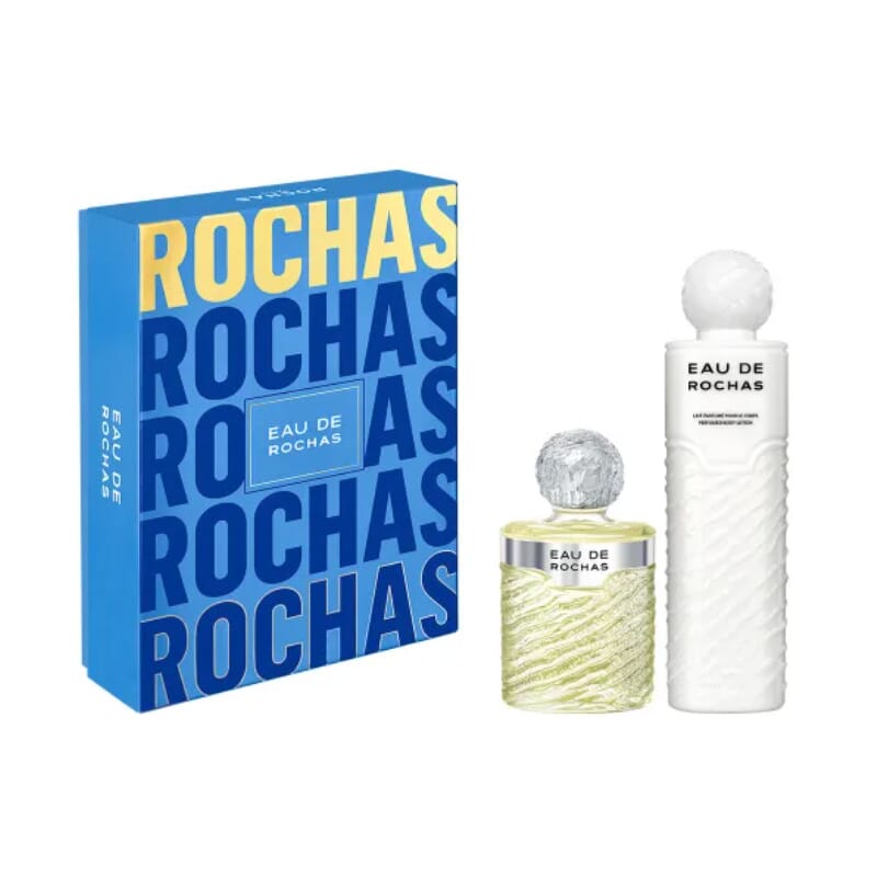 Eau De Rochas EDT 220 ml + Body Lotion 500 ml Lote