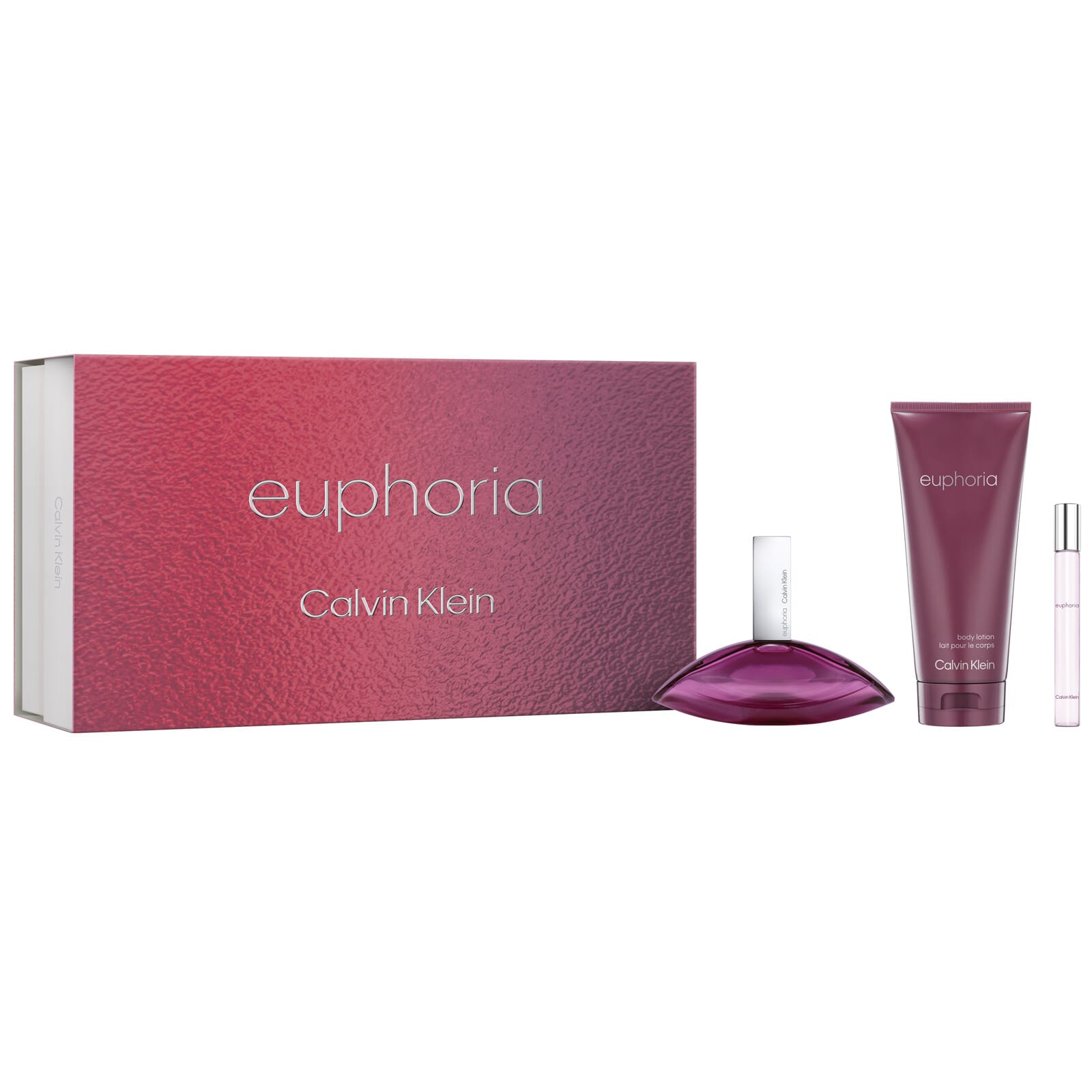 Euphoria EDP 100 ml + EDP Mini 10 ml + Body Lotion 100 ml Lote