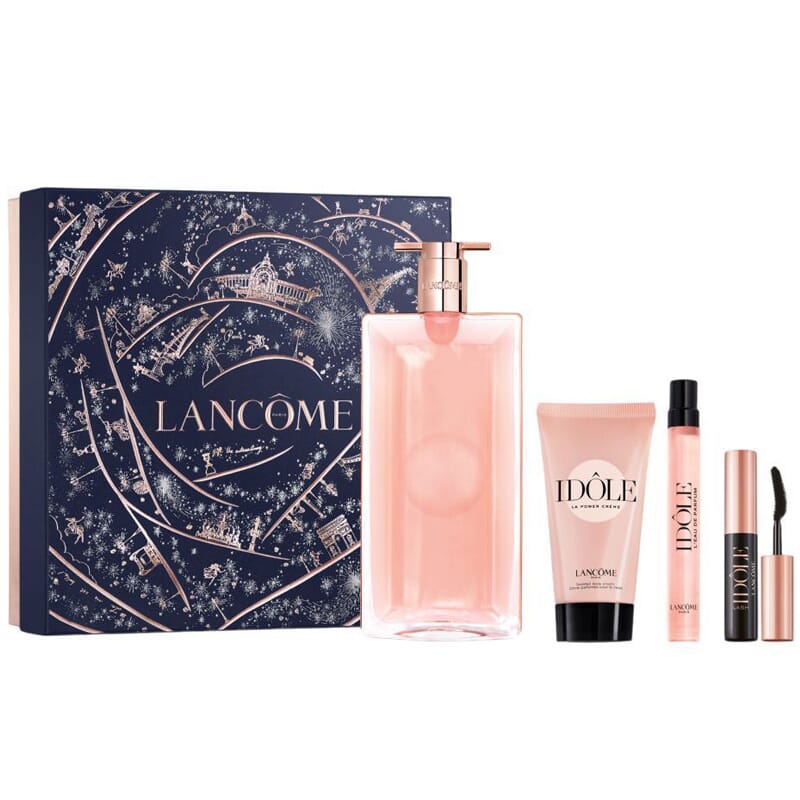 Idôle EDP 100 ml + Mini 10 ml + Máscara Pestañas + Loción Lote