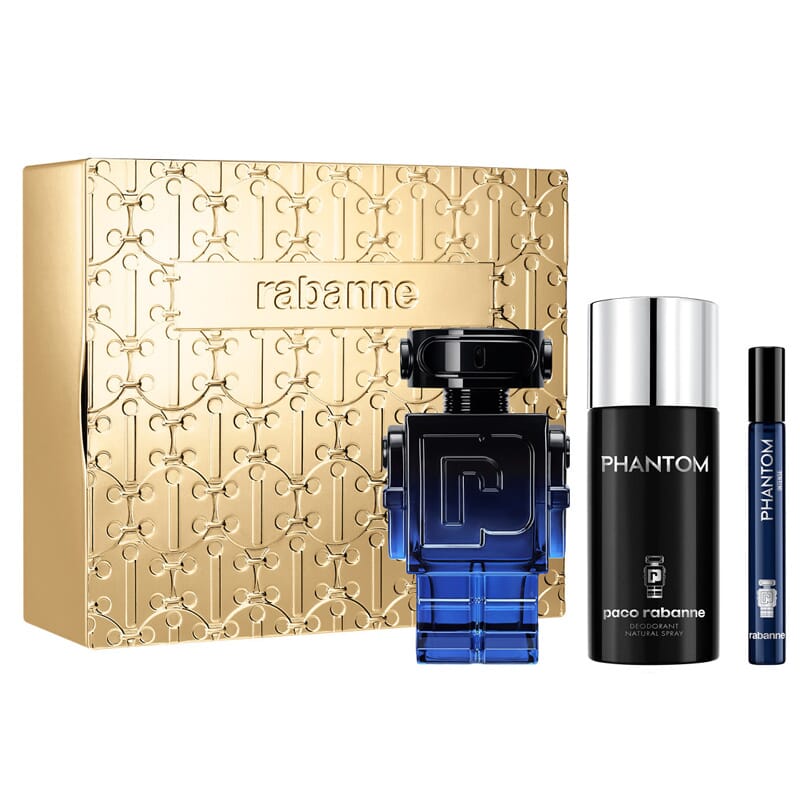 Phantom Intense EDP 100 ml + EDP Mini 10 ml + Desodorante 150 ml Lote