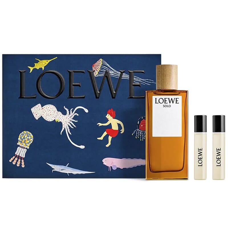Solo Loewe EDT 100 ml + EDT Mini 10 ml + Solo Vulcan EDP 10 ml Pack