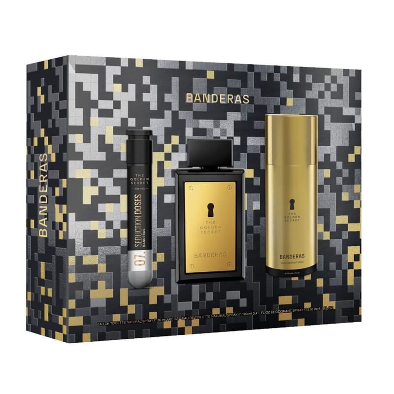 The Golden Secret EDT 100 ml + EDT 30 ml + Desodorante 150 ml Lote