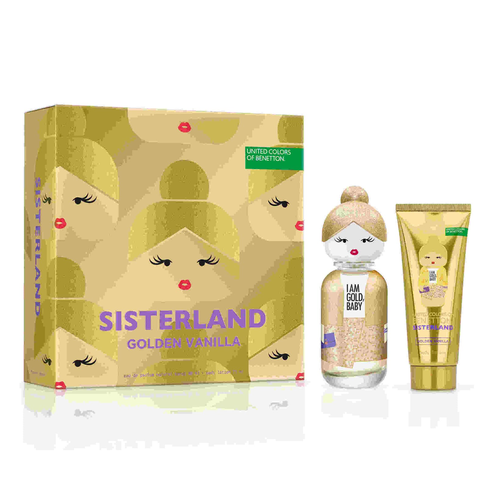 Sisterland Golden Vanilla EDT 80 ml + Body Lotion 75 ml Lote