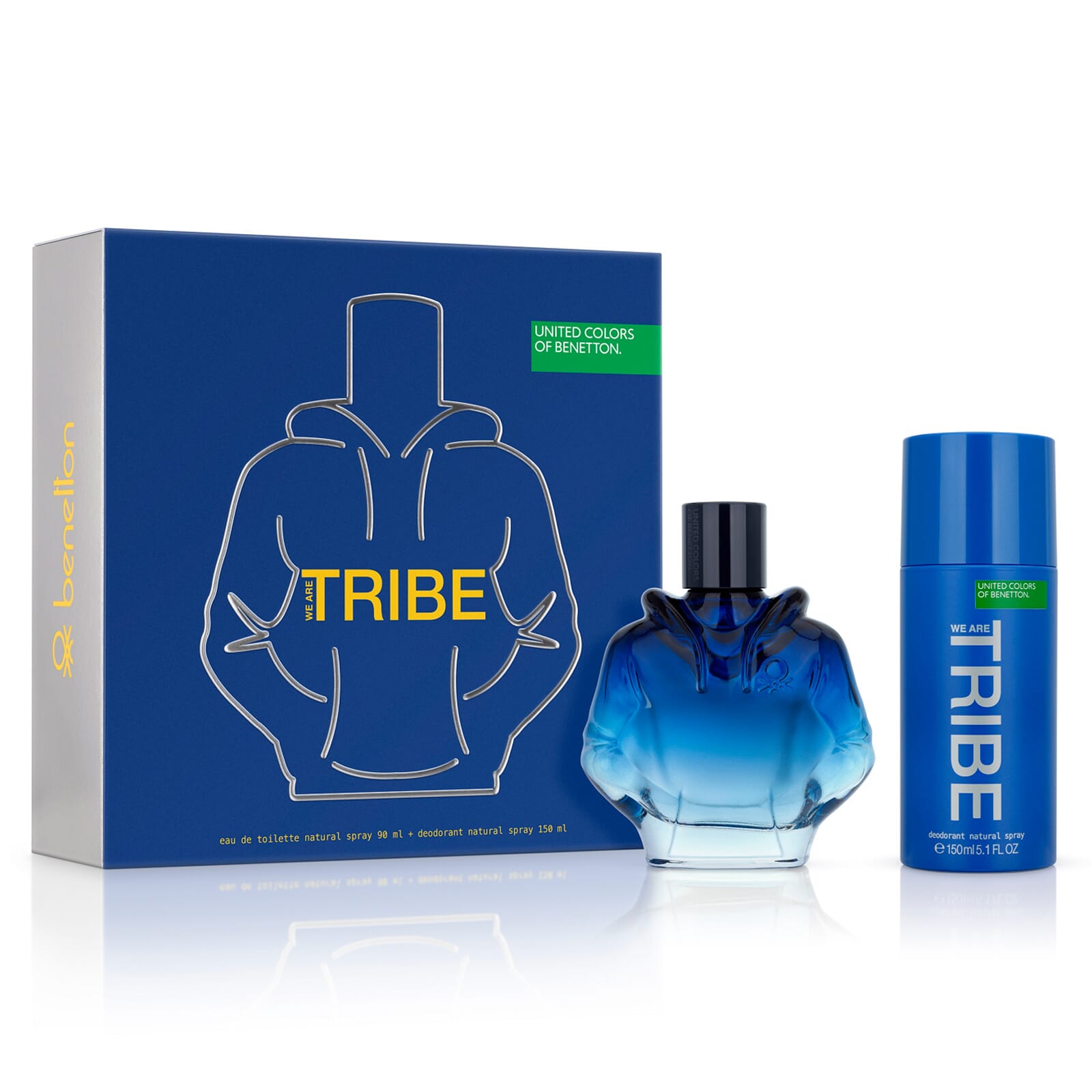 We Are Tribe EDT 90 ml + Desodorante 150 ml Lote