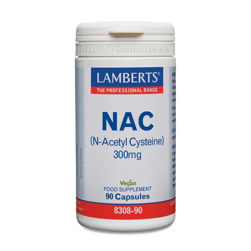 NAC N-Acetil-Cisteína 300 mg 30 Caps