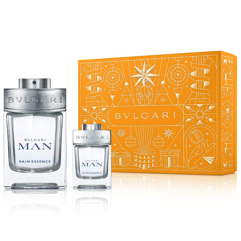 Bvlgari Man Rain Essence EDP 100 ml + EDP Mini 15 ml Lote