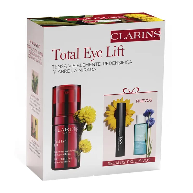 Total Eye Lift 15 ml + Mini Wimperntusche + Abschminkmittel Pack