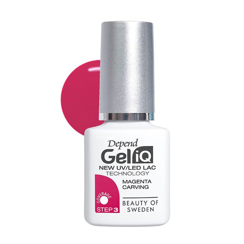 Esmalte Depend Gel iQ #Magenta Carving