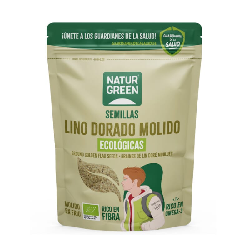 Semillas De Lino Dorado Molido Bio 150g