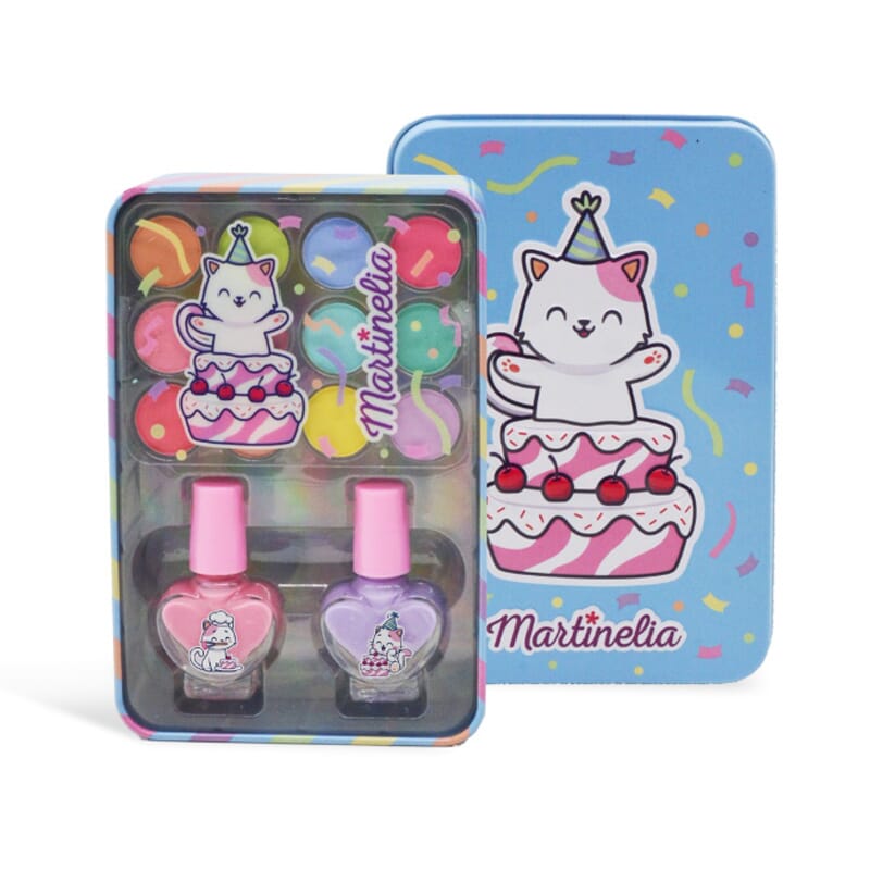 Caja Metálica Maquillaje Yummy Eye Nails
