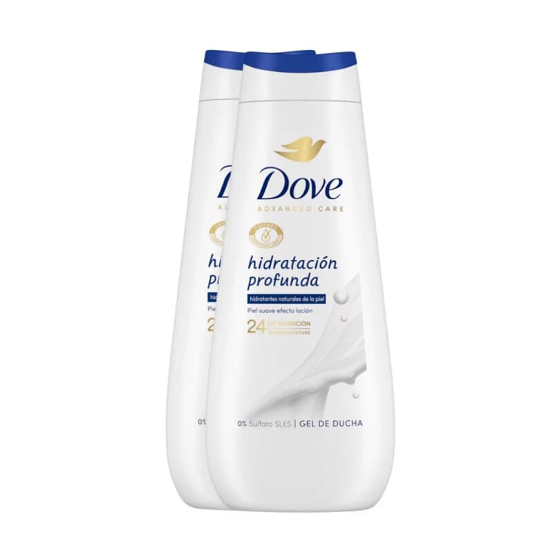 Advanced Gel De Ducha Hidratación Profunda Duplo