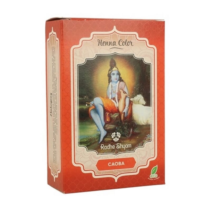 Henna Super Caoba Luminoso Polvo  de Radhe Shyam