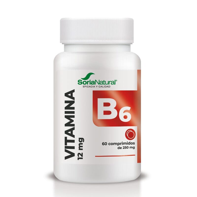 Vitamina B6 12 mg 60 Caps