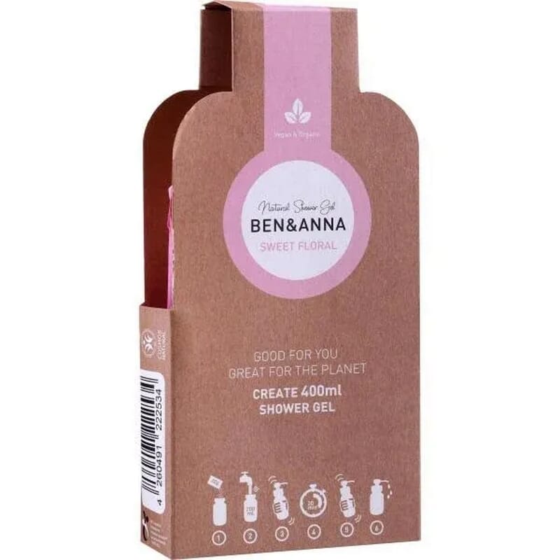 Gel de Douche Flocons Secs Sweet Floral 2 Unités 20 g