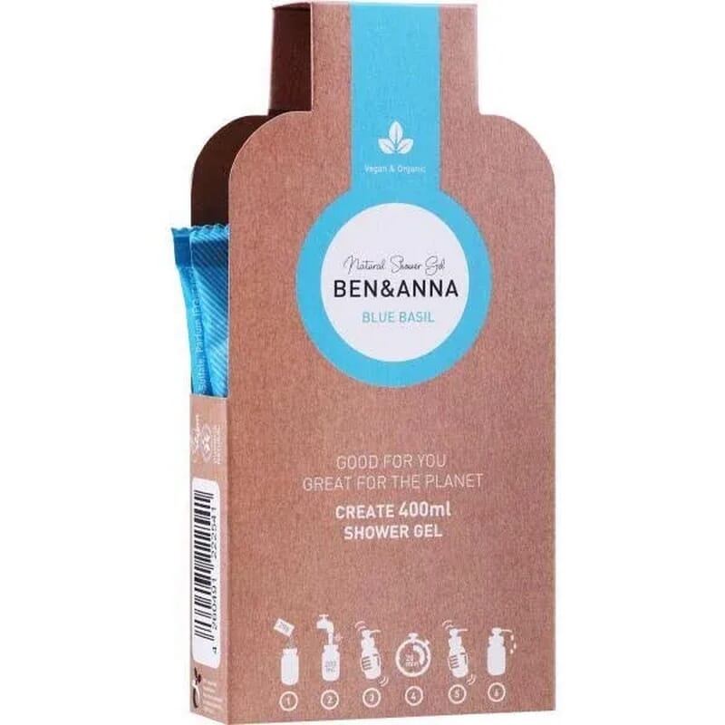 Gel De Douche Flocons Secs Blue Basil 2 Unités 20 g
