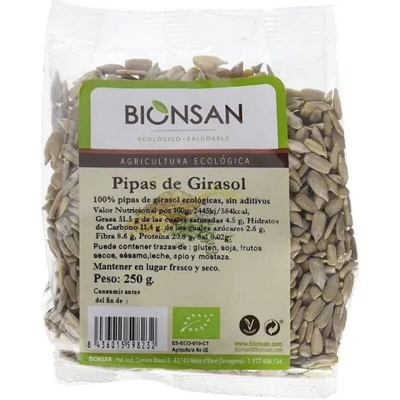 Semillas De Girasol Bio 250g