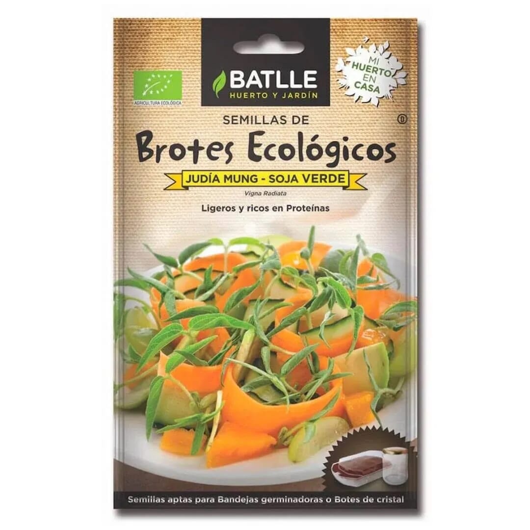 Brotes Soja Verde Judia Mungo Germinar Eco   de Batlle