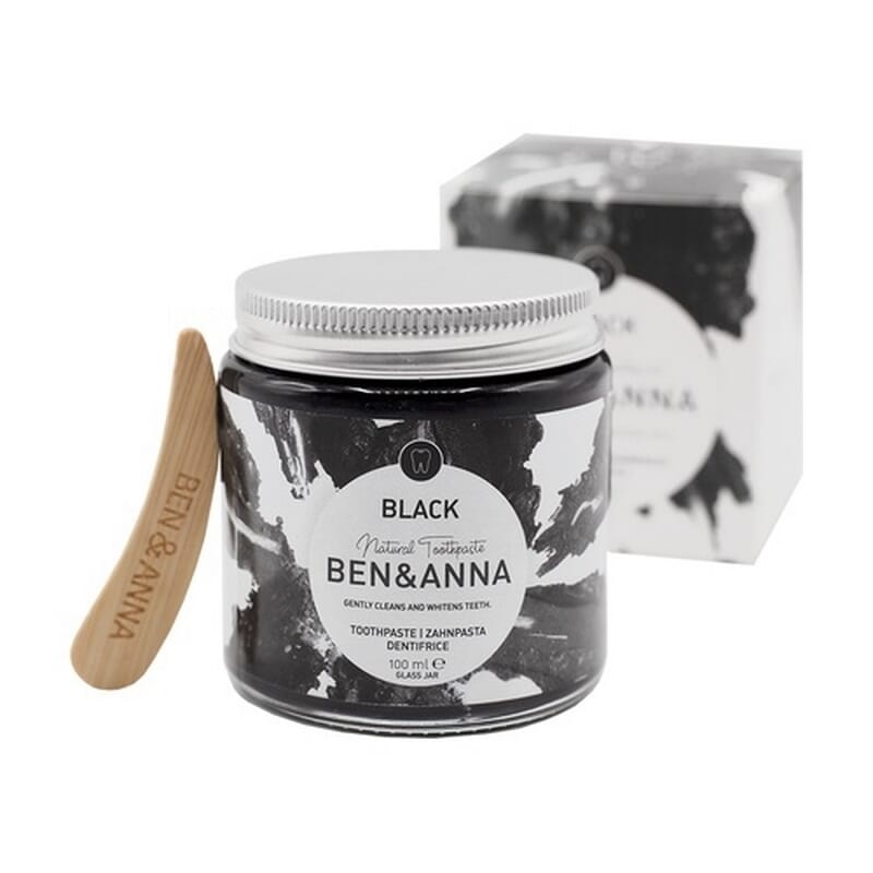 Dentifrice Noir Pot Verre Eco Vegan 100 ml