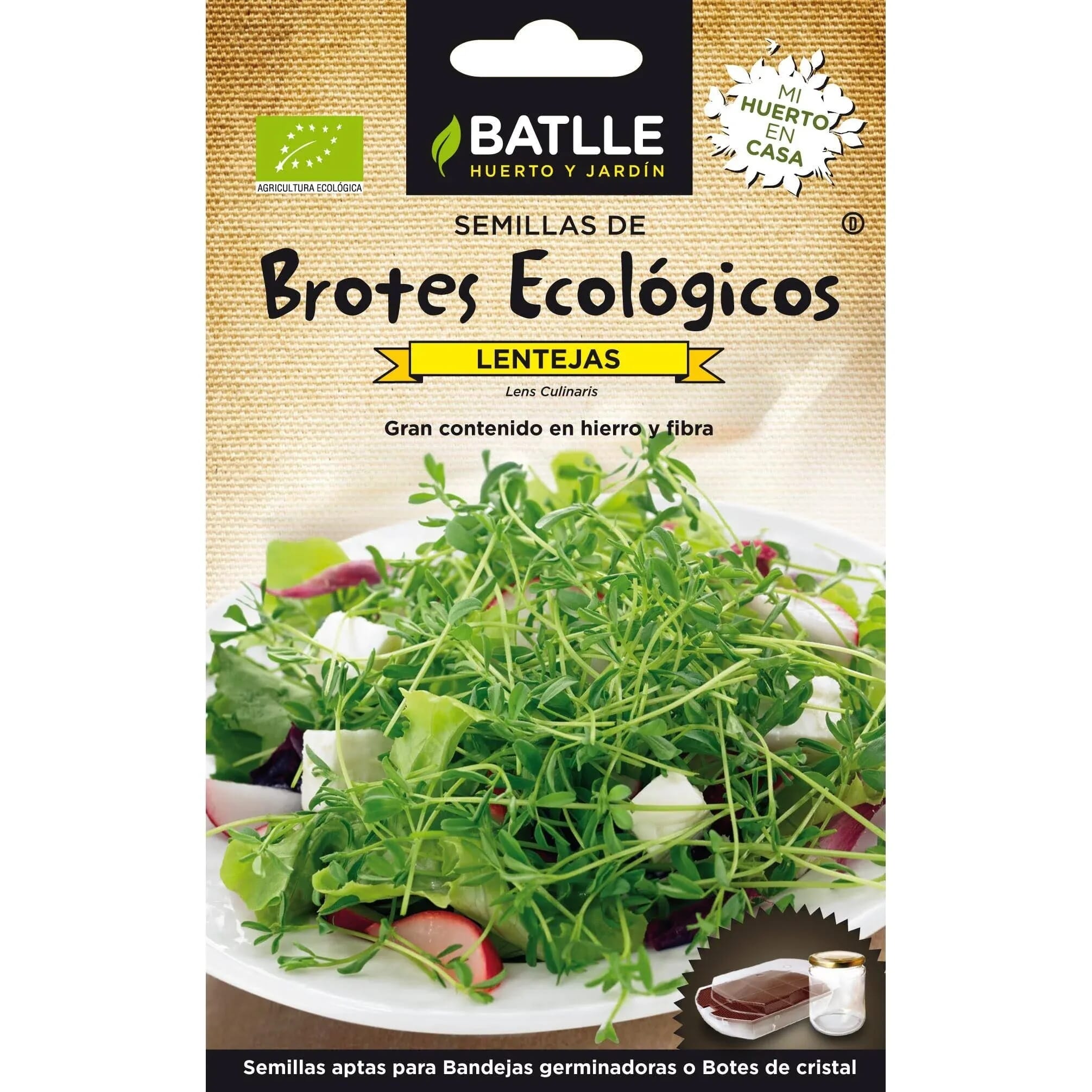 Brotes Lentejas Germinar Eco   de Batlle