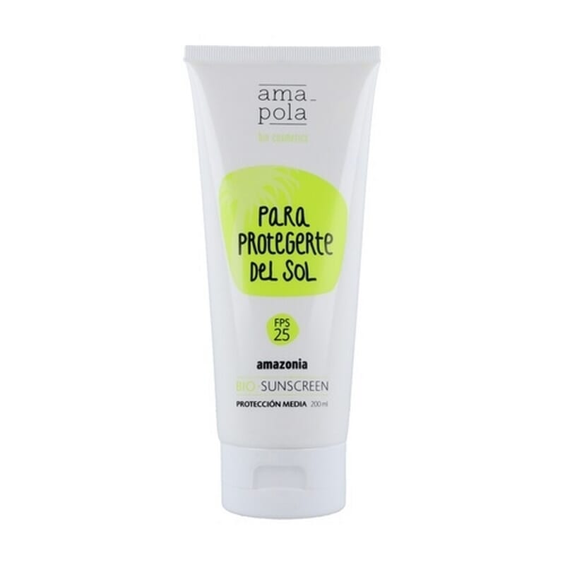 Protector Solar Corporal SPF25 200 ml de Amapola Biocosmetics
