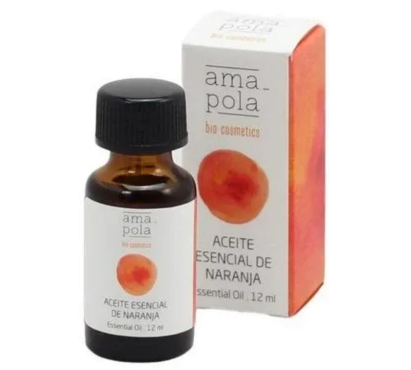 Aceite Esencial De Naranja 12 ml de Amapola Biocosmetics