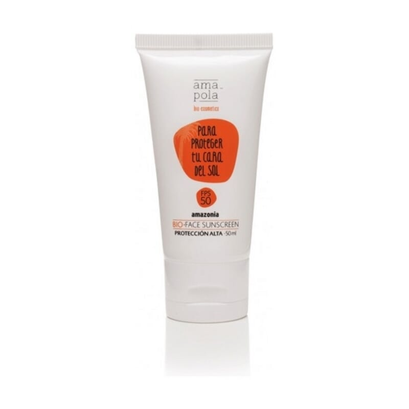 Protector Solar Facial SPF50 50 ml de Amapola Biocosmetics