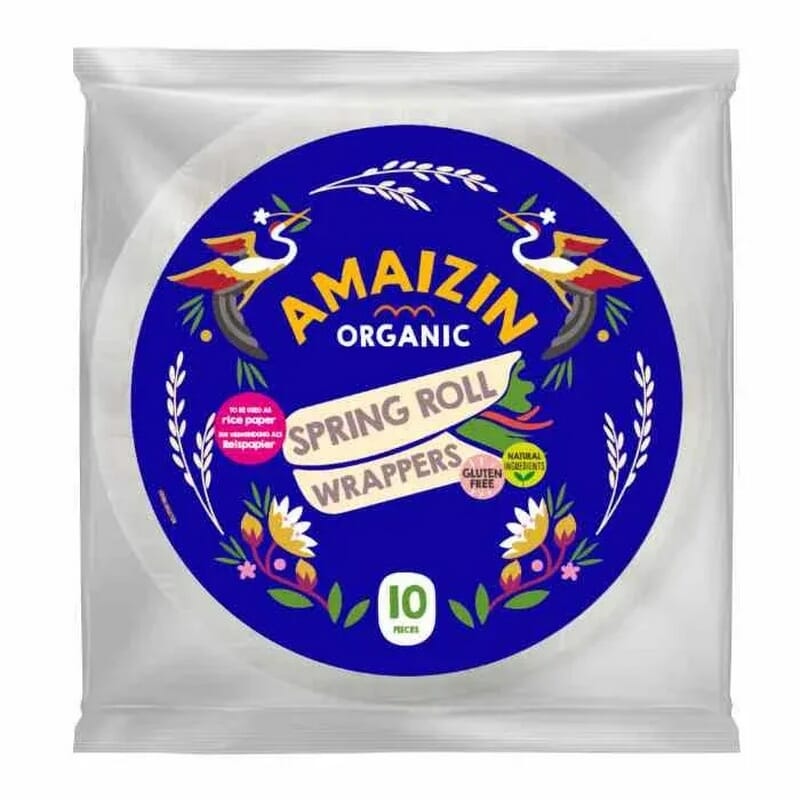 Papel De Arroz Sin Gluten Bio 10 Uds