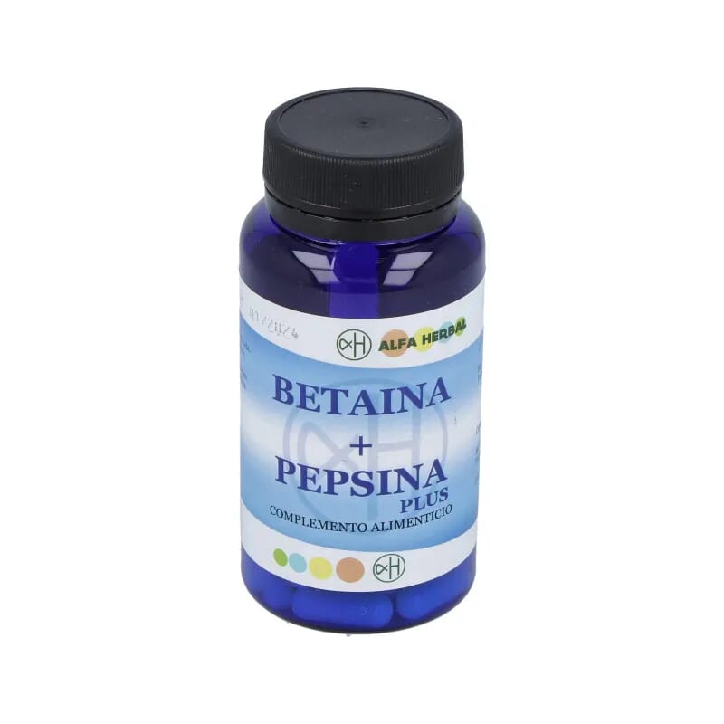 Betain + Pepsin Plus 60 Caps