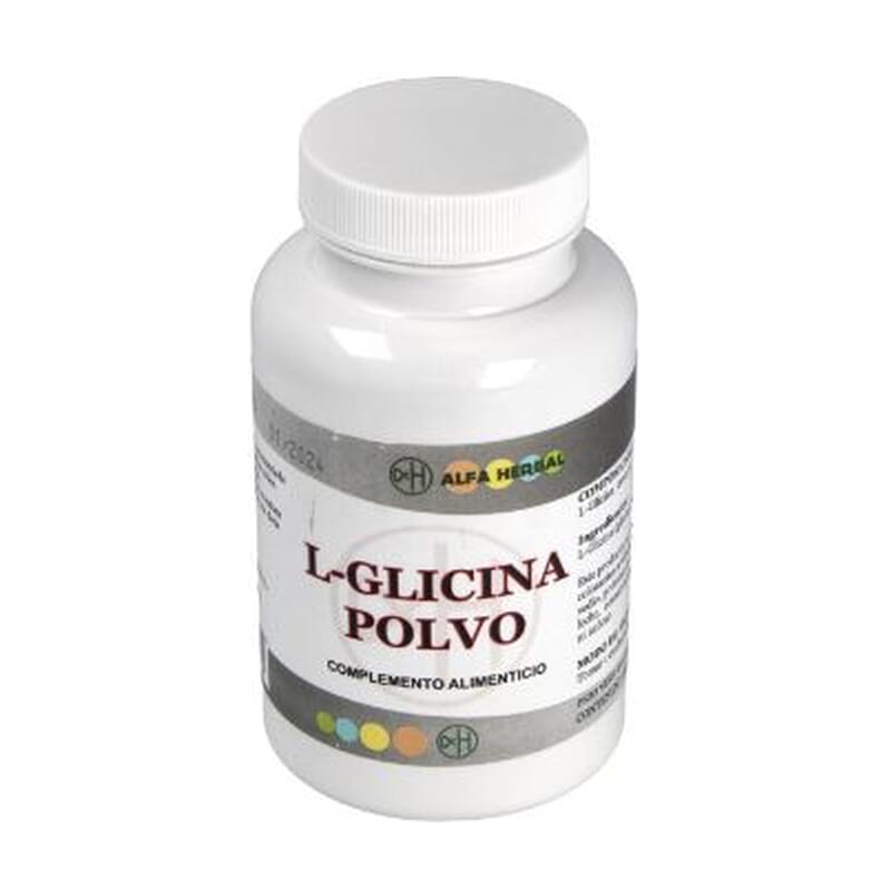 L-Glicina Polvo 200g de ALFA HERBAL