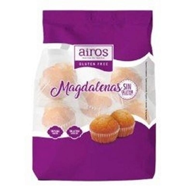 Magdalenas Sin Gluten 210g de AIROS