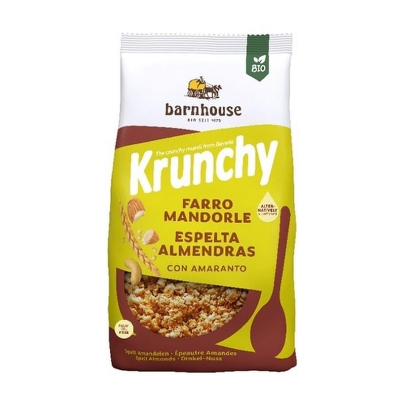 Muesli Krunchy Espelta Almendra Bio 375g