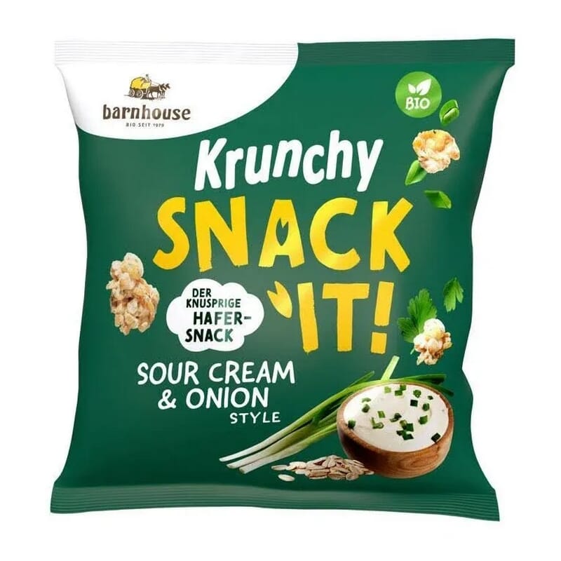 Krunchy Snack IT! Crema Agria Cebolla 150g