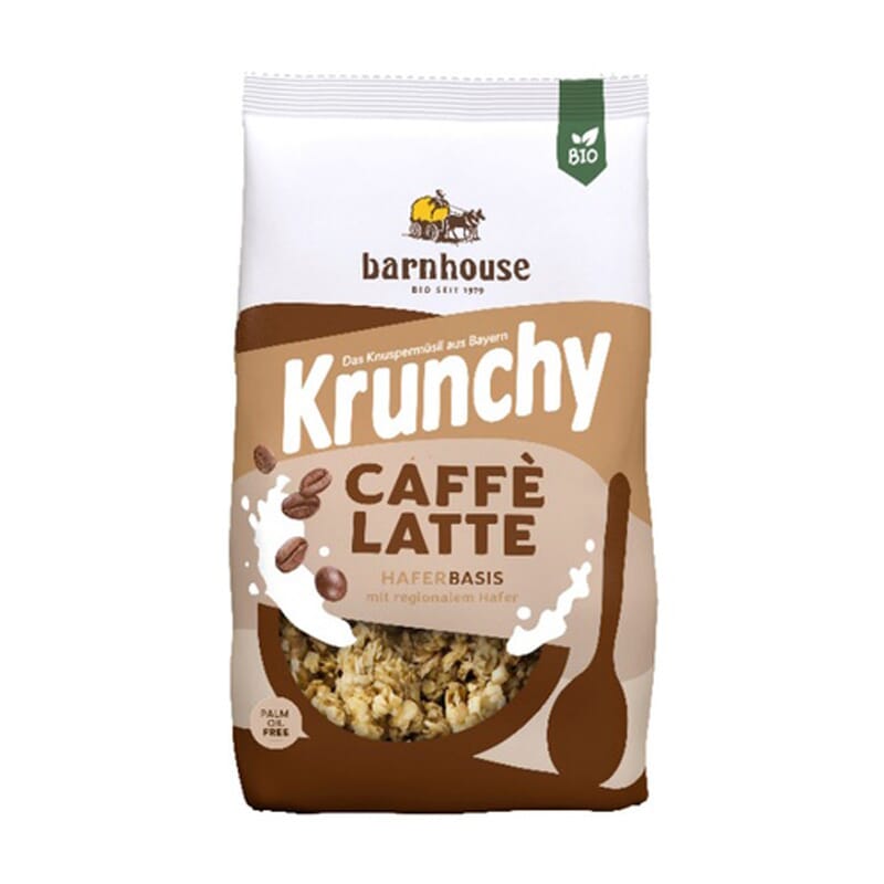 Muesli Krunchy Caffe Latte Bio 500g
