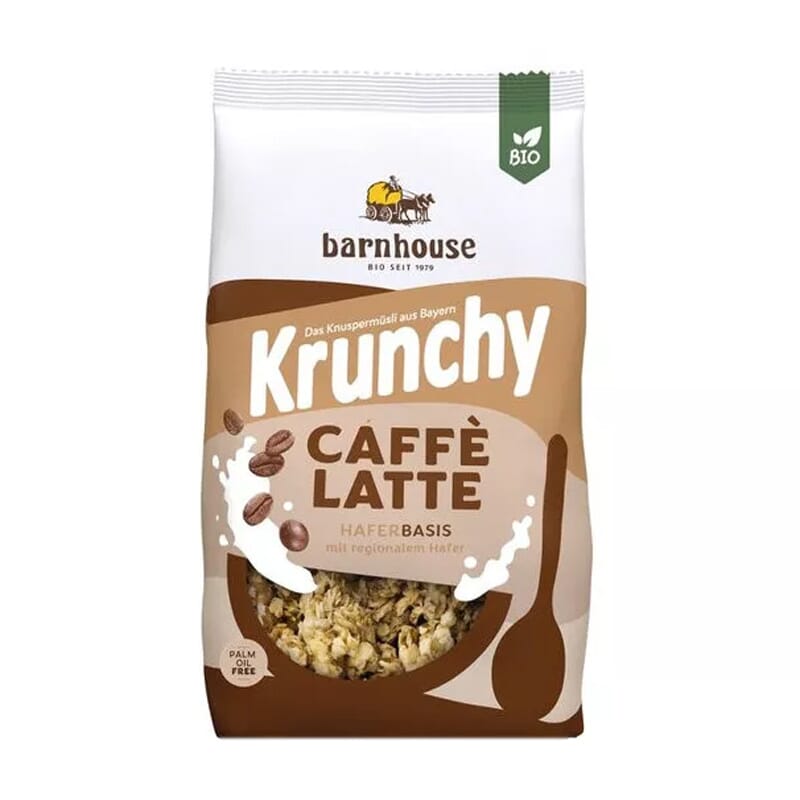 Muesli Krunchy Caffe Latte Bio 500g