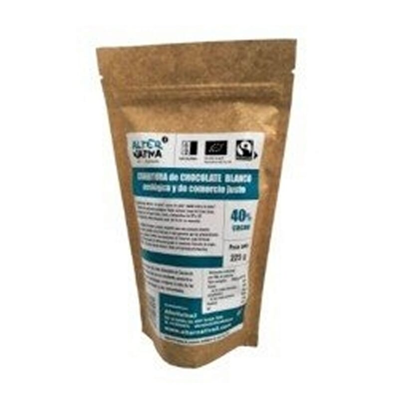 Copertura Cioccolato Bianco 40% 225g