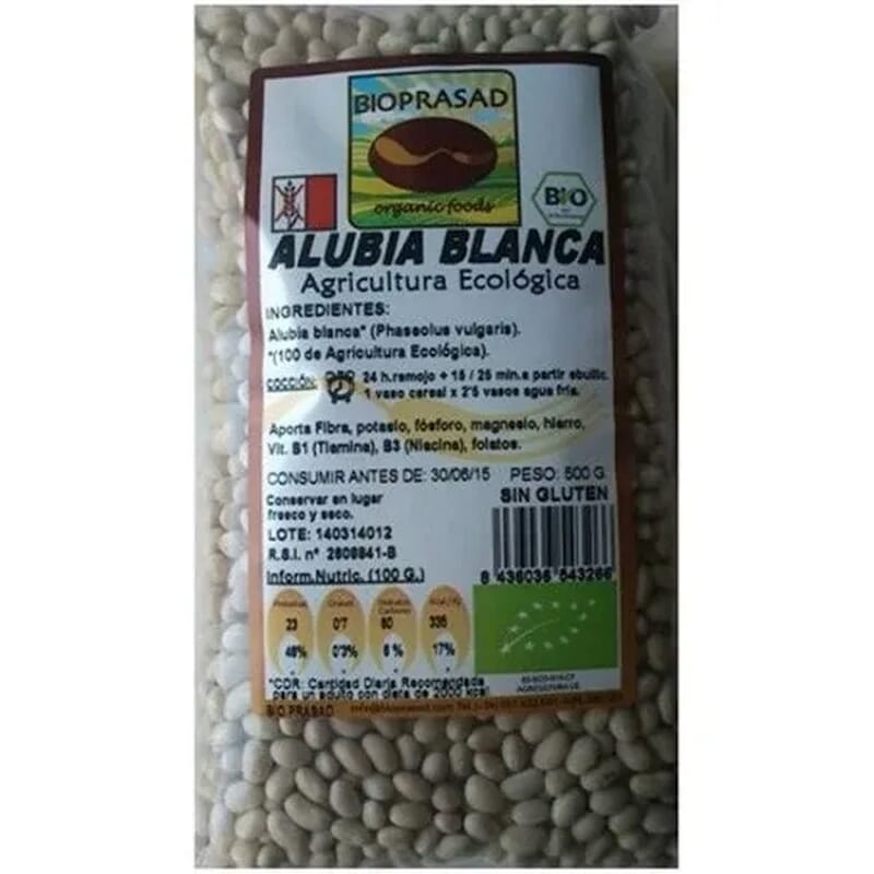 Feijões Brancos Sem Glúten Bio 500g