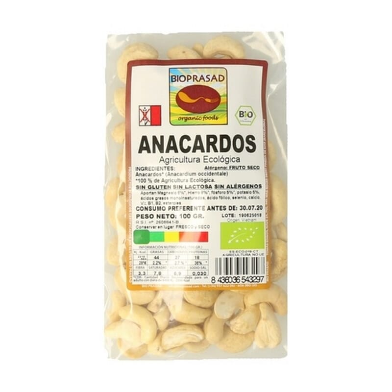 Anacardi Senza Glutine Bio 100g