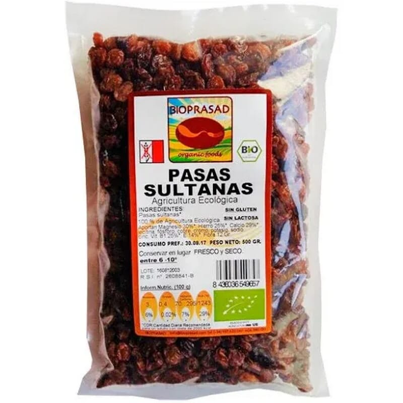 UVA SULTANINA BIO 250g